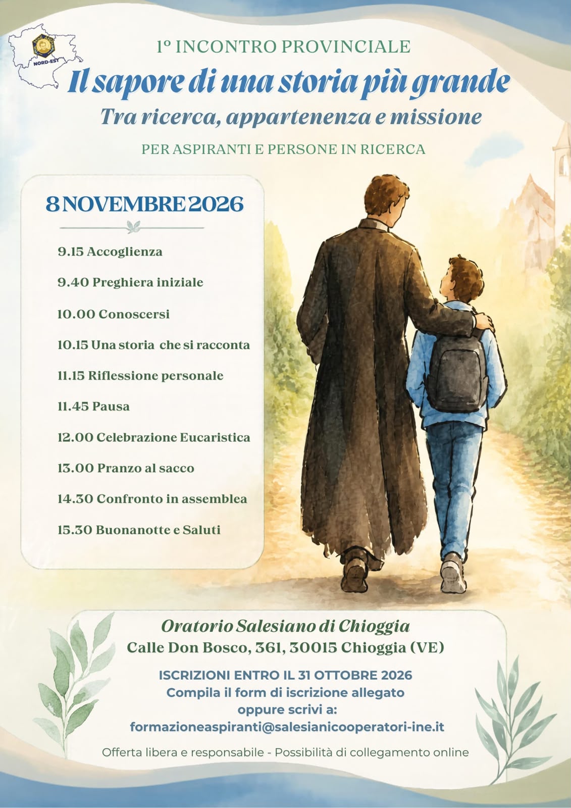 1^ incontro Provinciale per Aspiranti e Persone in ricerca